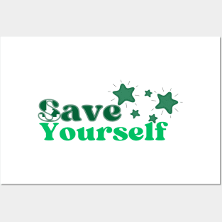 Save yourself Posters and Art